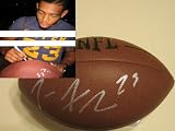 JOE HADEN,CLEVELAND BROWNS.FLORIDA GATORS,SIGNED,AUTOGRAPHED,NFL FOOTBALL WITH PROOF + COA
