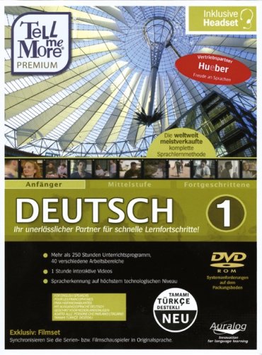Tell me More Deutsch AnfÃ?Â¤nger 01. Premium Version 8.0 DVD-ROM fÃ?Â¼r Windows Vista, XP, 2000, 98