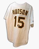 Tim Hudson Autographed Oakland Athletics MLB Majestic White Jersey