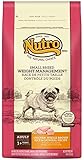 The Nutro Company Small Breed Adult Weight Management Food for Dogs with Chicken, Whole Brown Rice and Oatmeal Formula, 8-Pound
