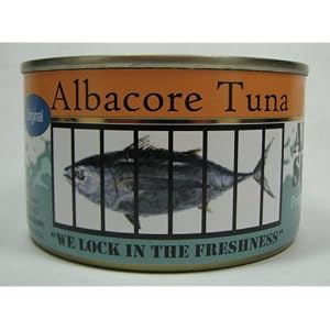 Alcatraz Seafoods Original Albacore Tuna in Natural Juices 8 Oz. by Alcatraz Seafoods