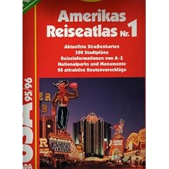 USA, Kanada 1995/96. Rand McNally / Hallwag. Amerikas Reiseatlas Nr. 1