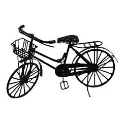 Fahrrad Miniatur f�r Puppenstube Puppenhaus Ma�stab 1:12 12cm Metall