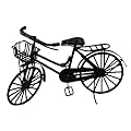 Fahrrad Miniatur f�r Puppenstube Puppenhaus Ma�stab 1:12 12cm Metall
