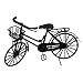 Fahrrad Miniatur f�r Puppenstube Puppenhaus Ma�stab 1:12 12cm Metall