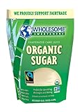 Wholesome Sweeteners Organic Fair Trade Cane Sugar, 10 Pound