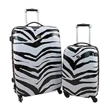 Swiss Case 28" 4 Wheel Hard Suitcase + FREE Carry-on 20" luggage set