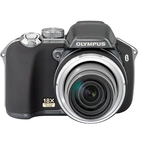 Olympus SP-550UZ 7.1MP Digital Camera with Dual Image Stabilized 18x Optical Zoom