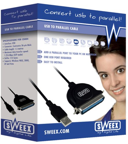 Sweex CD004 USB to Parallel Cable