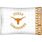 NCAA Texas Longhorns White Jersey Pillow Case