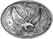 Men's EAGLE Punk Rock Metal Belt Buckle