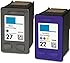 HouseOfToners Remanufactured Ink Cartridge Replacement for HP 27 & 22 (1 Black & 1 Color, 2-Pack)