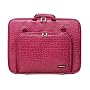 CaseCrown Durable Double Memory Foam Thin Case for HP Pavilion DV7-1170US 17.0-Inch Laptop (Alligator Hot Pink)