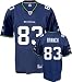 Deion Branch Blue Reebok NFL Premier Seattle Seahawks Jersey - Large