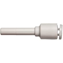 SMC KJR PBT One-Touch Metric Tube Fitting, Plug-in Reducing Coupler, Tube OD x Tube OD