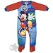 Mickey Mouse Red Footed Sleeper Pajamas for Infant and Toddler Boys