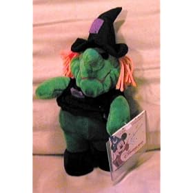 Disneyland Paris Green Witch Bean Bag, La Magie Des Peluches