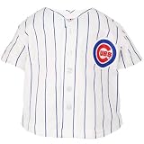 Majestic Chicago Cubs White Pinstripe Infant Replica Baseball Jersey