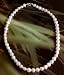 16 Inch String Of White 75 8mm Freshwater Pearls With Silver Clasp