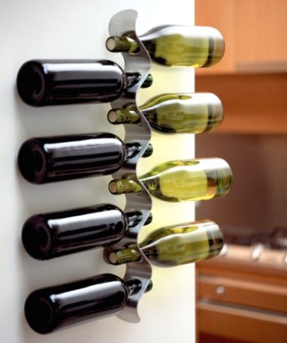 'Flow' Wall Mounted Wine Rack