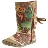Sugar Shoes Origami Boot Asian Floral 53524-77/270 Tan 6 UK