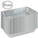 Tiger Chef 50-Pack Durable Aluminum Foil Steam Table Pans Full Size, Disposable 21 x 13 inches