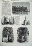 1869 Linlithgow Palace Turret Stair Margaret Bower Well