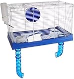 Ware Manufacturing Small Animal High Rise Pet Cage, 10-Gallon (Assorted Colors)
