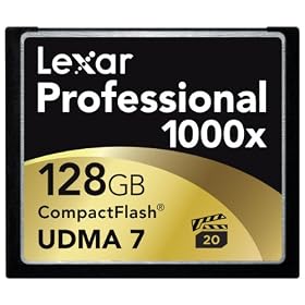 Lexar Professional 1000x 128 GB CompactFlash Card LCF128CTBNA1000 by 
