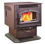 American Harvest 52,300 BTU Pellet Stove with Exhaust Blower