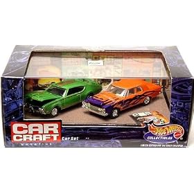 Hot Wheels '63 Plymouth 426 & '69 Olds 442 Car Craft 1:64 Scale Set