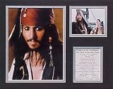 Pirates of the Caribbean Picture Plaque Framed