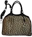 Women's Calvin Klein Purse Handbag Hudson Satchel Khaki/Brown