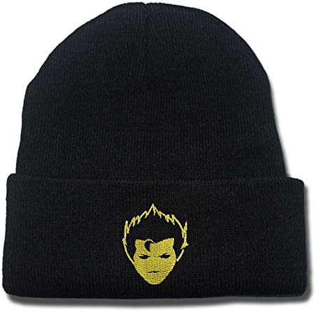 YINGMIN Vergil Head logo Beanie Fashion Unisex Embroidery Beanies Skullies Knitted Hats Skull Caps