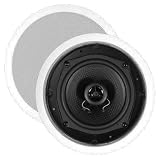 New 5.25" In Ceiling Surround Sound Home Theater Round Kevlar Speaker Pair TS50C