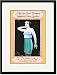 Black Framed/Matted Print 17x23, A New-Type Corset Possessing Unequalled Fitting Qual...