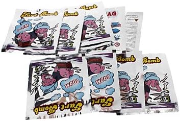 GONGXI 10-Pack NasGONGXI Stink Smelly Fart Bomb Practical Joke