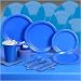 Bright Royal Blue Deluxe Party Kit (24 guests)