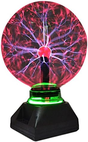 Sunki Nebula Magic Plasma Balls Touch Sensitive Sphere Flashing Lightning Lamp Light Electronix Express with Music for Kids Bedroom Paryt Decorations 5 Inch
