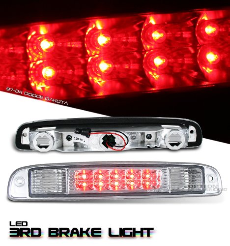 Dodge Dakota L.E.D. Third Brake Light Chrome Dodge Dakota L.E.D. Third Brake Light Chrome