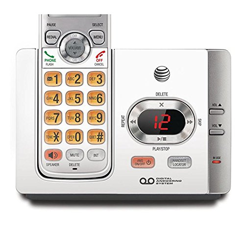 At&t Cordless 3 Handset Phone with Answering System Caller Id Wall