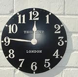 Thomas Kent Wall Clock Black - 12