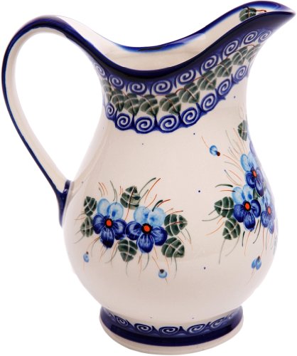 Polish Pottery Ceramika Boleslawiec, 0204/162, Pitcher K, 4 1/4 Cups ... Polish Pottery Ceramika Boleslawiec, 0204/162, Pitcher K, 4 1/4 Cups ...
