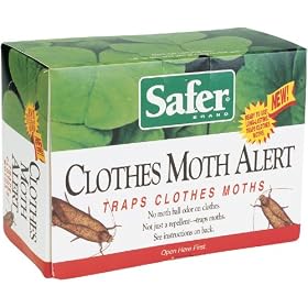 Safer Brand 7270 Clothes Moth Alert Trap