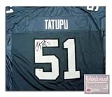 Lofa Tatupu Seattle Seahawks Autographed Replica Home Jersey