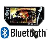 GOLDEN - NEW 5 Touch Screen Motorized LCD Monitor Car DVD VCD CD MP3 MP4 DIVX Player with Built-in BLUETOOTH, USB, TV and AM / FM Receiver