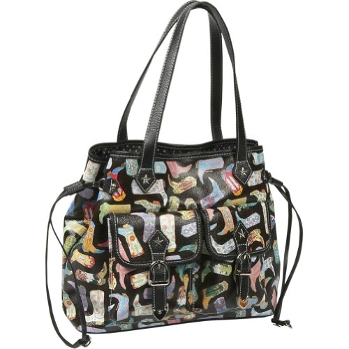 Sydney Love Cowboy Boot Pocket Tote