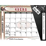 San Francisco 49ers 2011 Desk Calendar