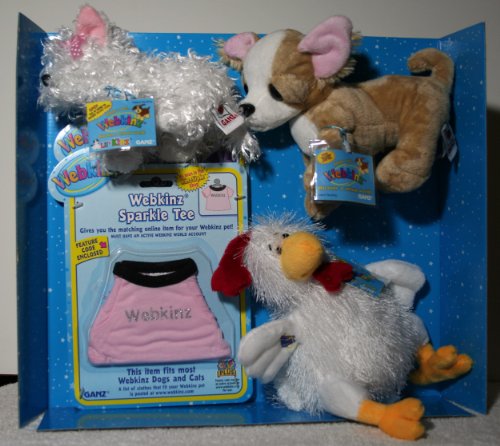 Webkinz Combo Pack 2 Webkinz Pets, 1 Lil' Kinz Pet and webkinz bo pack 2 webkinz