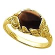 14K Yellow Gold Tiger Eye Ring